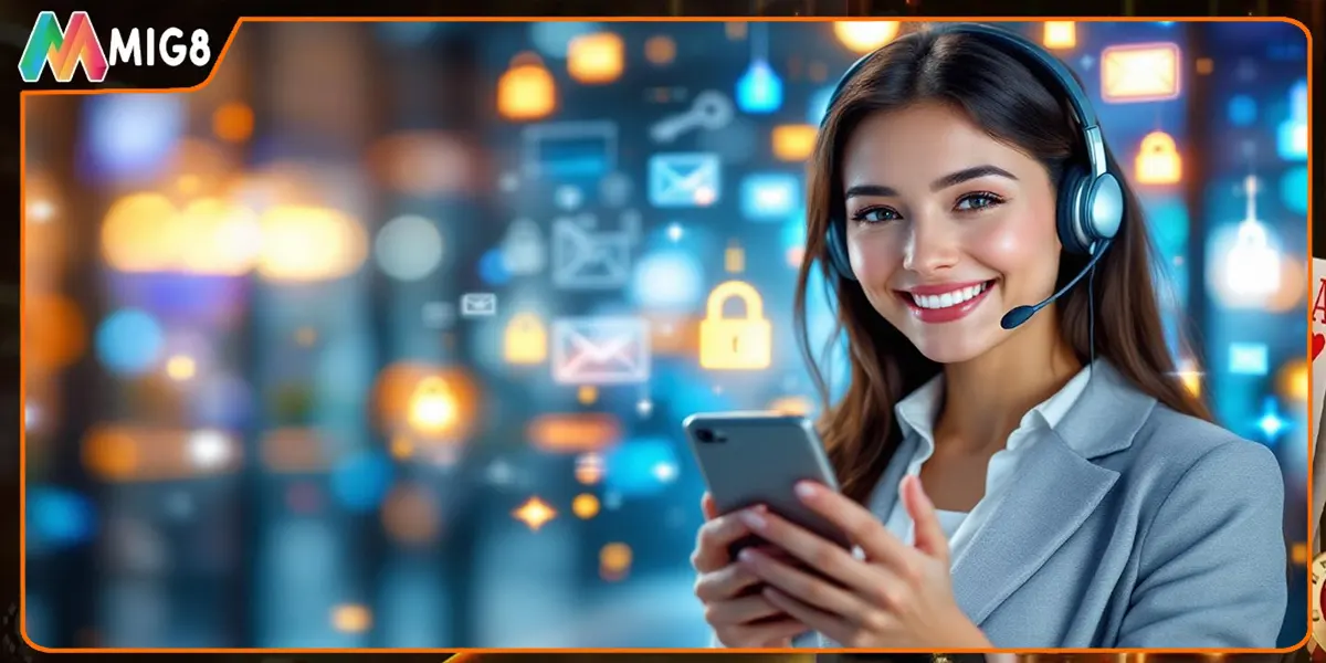 Lỗi kỹ thuật hoặc nạp/rút tiền? MIG8 hỗ trợ nhanh chóng