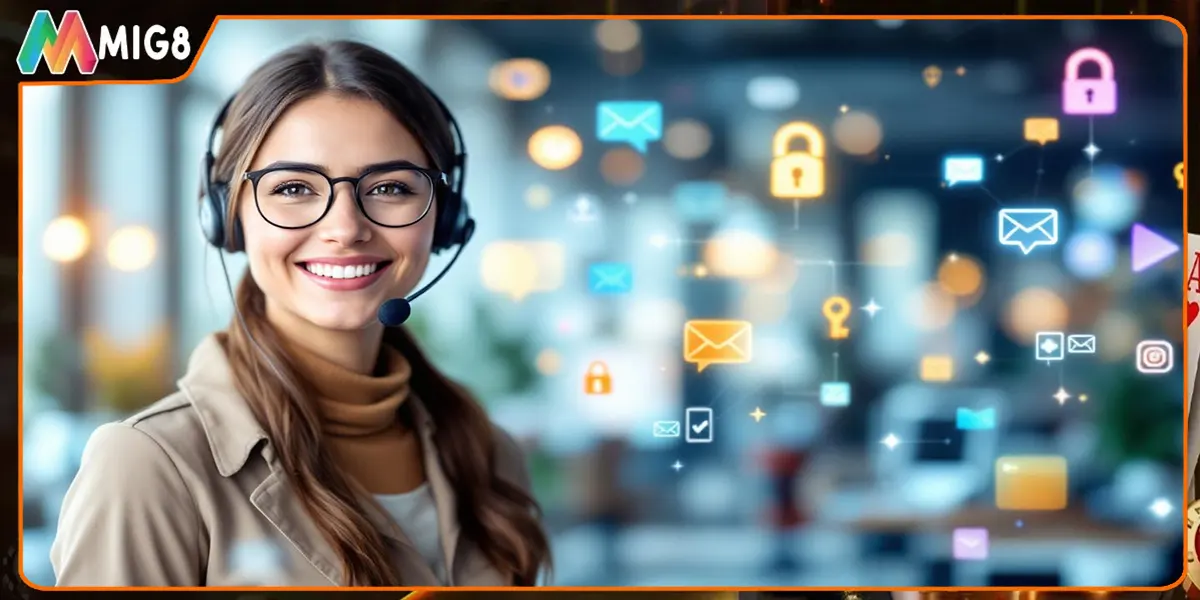 MIG8 hỗ trợ bạn hiệu quả khi thông tin liên hệ đầy đủ